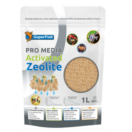 SUPERFISH PRO MEDIA ZEOLITE 1L