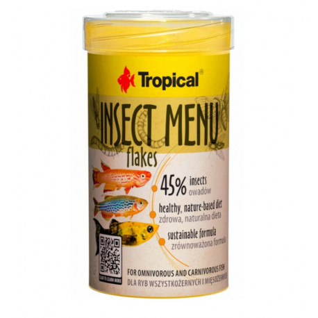 TROPICAL INSECT MENU FLAKES 100ml